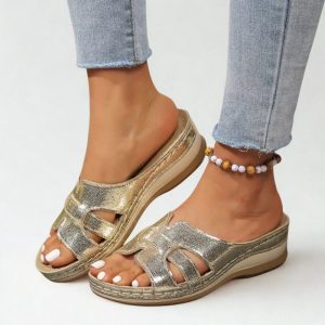 Sandale Orthopédique Femme Été à Bout Ouvert