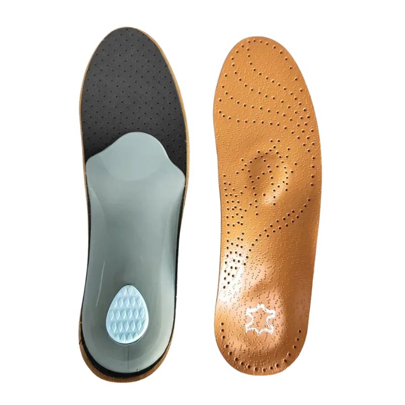 Semelle Orthopédique Pied Plat Confort Cuir