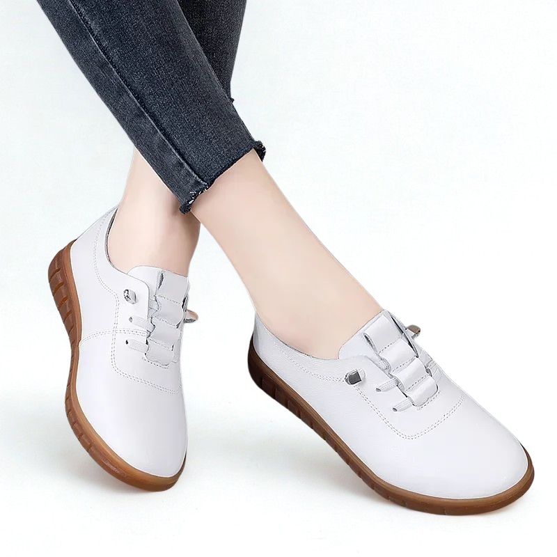 Mocassin Orthopédique Femme Confortable en Cuir – Image 2