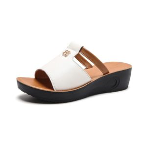 Sandale Orthopédique Femme Été Compensée Rétro Chic