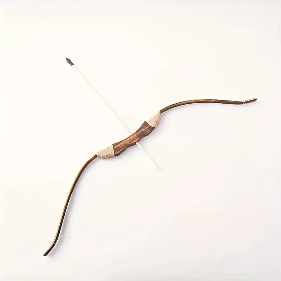 Arc traditionnel enfant avec carquois – Initiation au tir à l’arc ludique et sécurisé – Idéal dès 5 ans – Image 2