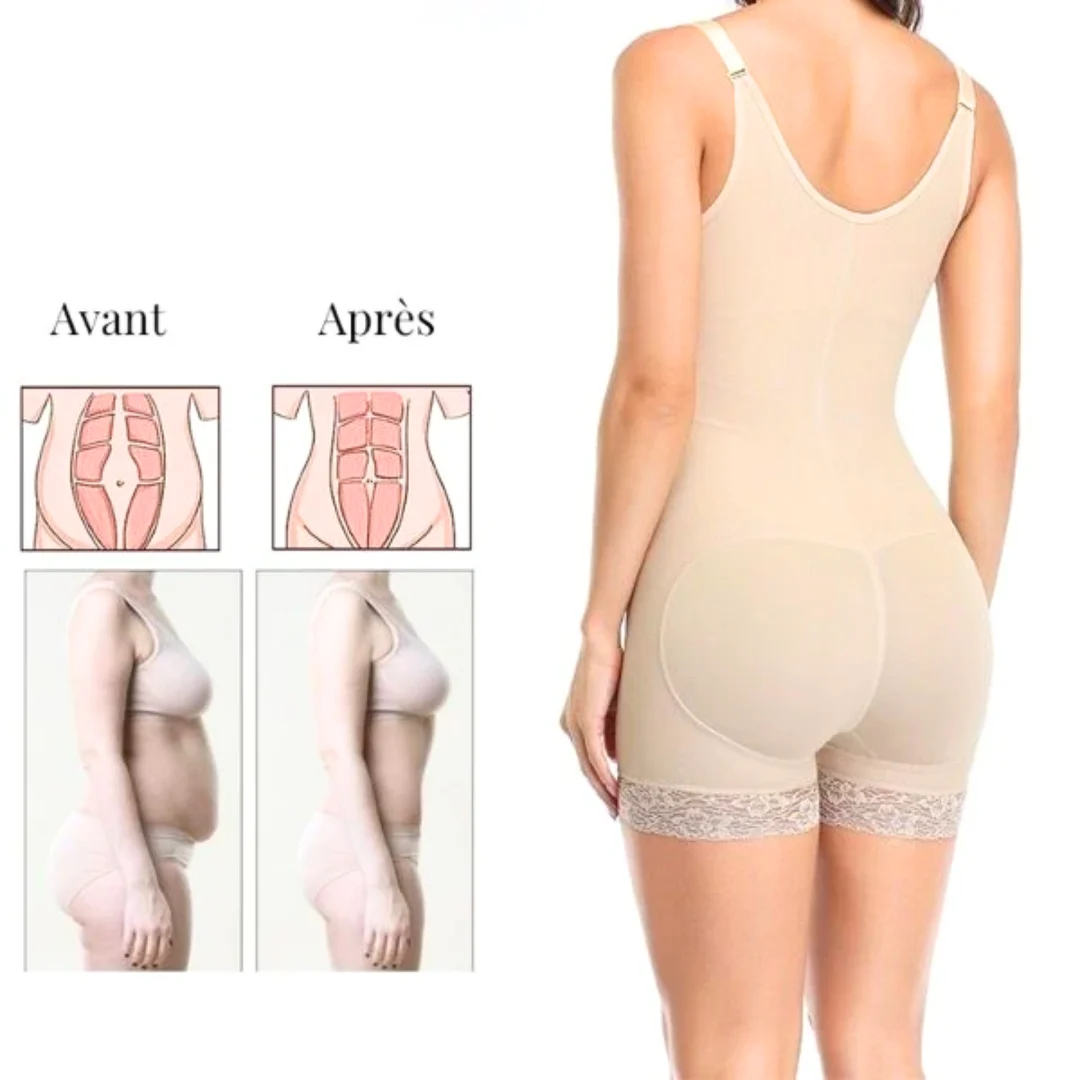 Body gainant sculptant – Effet ventre plat instantané, tissu respirant et Confort seconde peau – Image 8