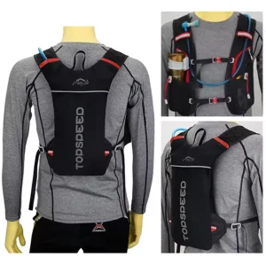 Gilet d&rsquo;hydratation – Confort léger pour le trail et la course longue distance – Accès rapide à l&rsquo;eau