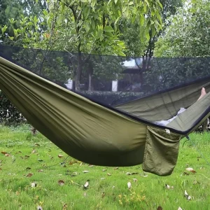 Hamac moustiquaire – Protection anti-insectes ultra légère pour nuits paisibles en plein air