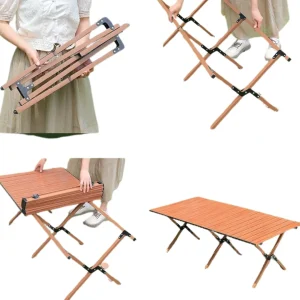 Table pliante design pour réception extérieure – Élégante, pratique et facile à transporter pour vos événements en plein air