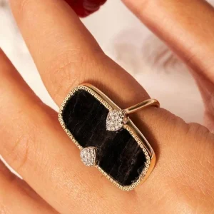 Bague Sangha – Be Maad – Onyx noir