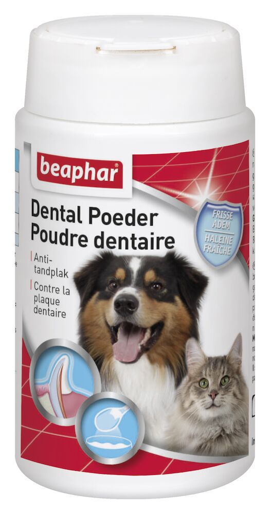 Poudre dentaire pour chien et chat Beaphar