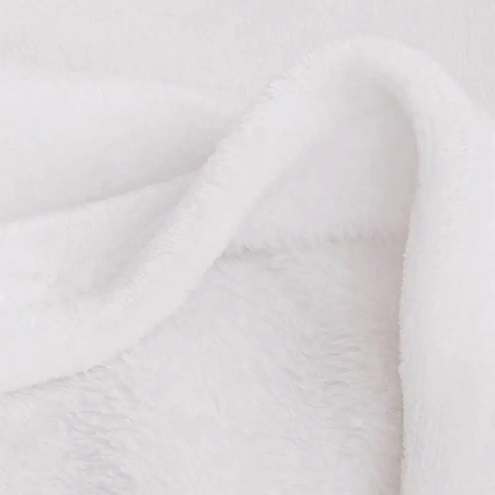 Plaid flanelle motif flocons de neige – couverture douce esprit Noël – Image 7