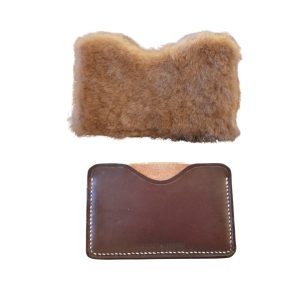 Porte-carte en Peau de Mouton