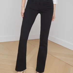 Jean droit noir L&rsquo;Agence