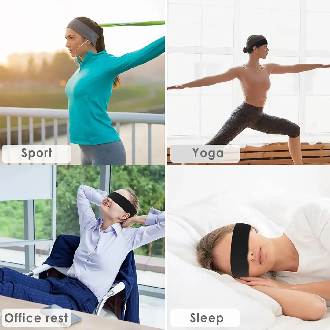 Bandeau cheveux pour le sport – Maintien parfait sans glisser – Idéal fitness, yoga, running – Image 6