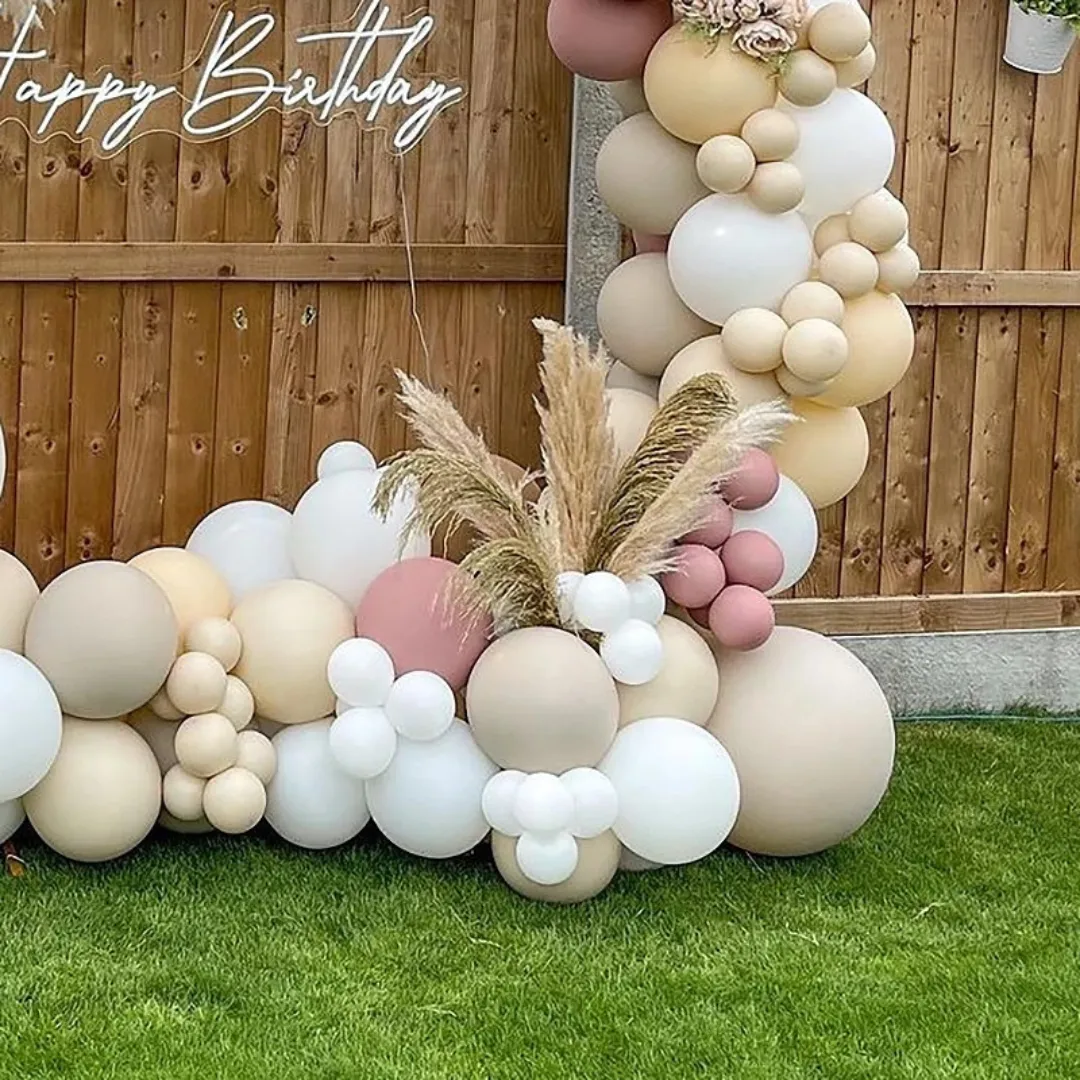 Kit décoration ballon pour jardin baptême – Ambiance féérique et festive en extérieur – Facile à installer, effet waouh garanti – Image 4