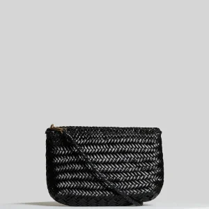 Pochette Vipera cuir noir
