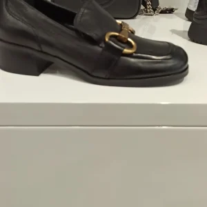 bruno premi mocassin cuir noir