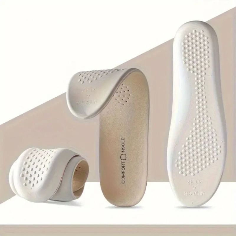 Semelle Orthopédique Pied Plat Amorti Cuir – Image 3