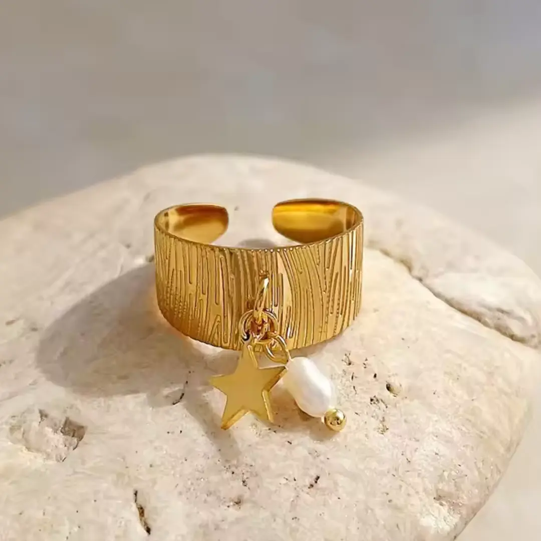 Bague avec pendentif or Julie – Image 5