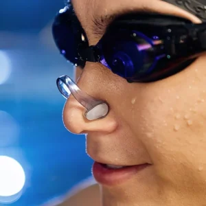 Pince nez piscine – Confort anti-eau pour la natation – Idéal entraînement et loisirs aquatiques