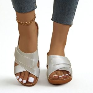 Claquette Orthopédique Femme Style Vintage