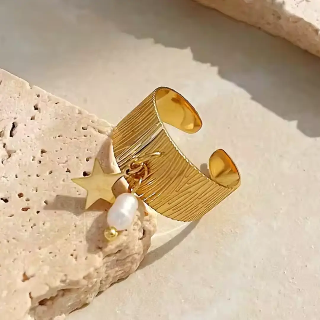 Bague avec pendentif or Julie – Image 6