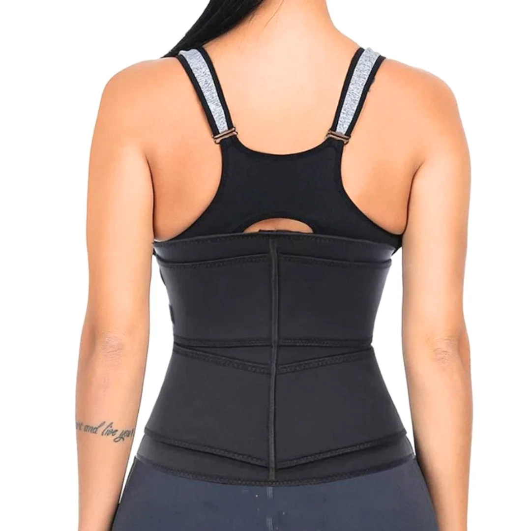 Ceinture amincissante de Sudation femme – Brûle-graisses, effet ventre plat rapide – Image 6