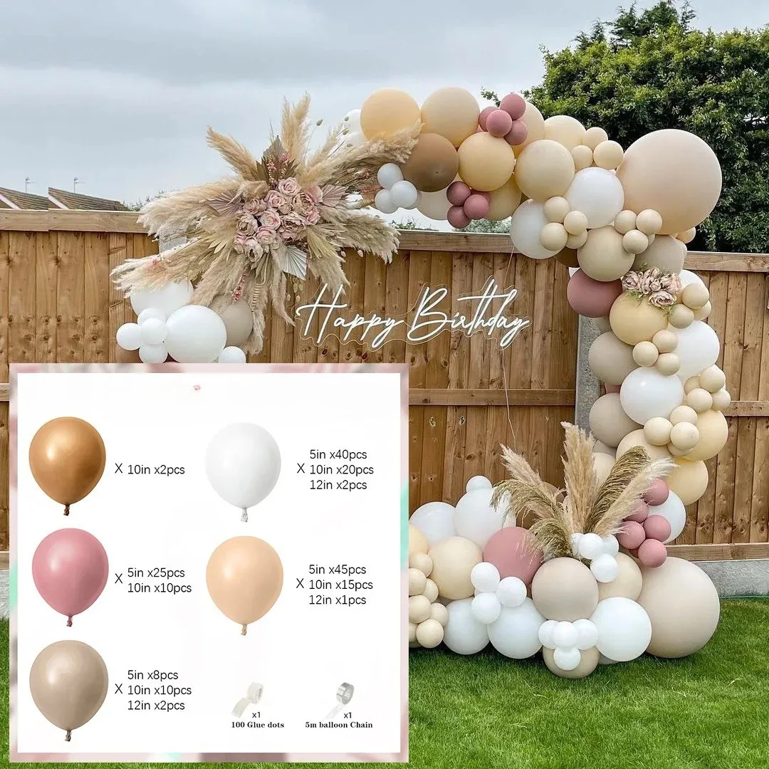 Kit décoration ballon pour jardin baptême – Ambiance féérique et festive en extérieur – Facile à installer, effet waouh garanti – Image 6