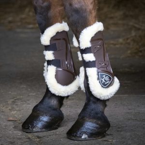 Guêtres Norton XTR à bouton doublé mouton synthétique