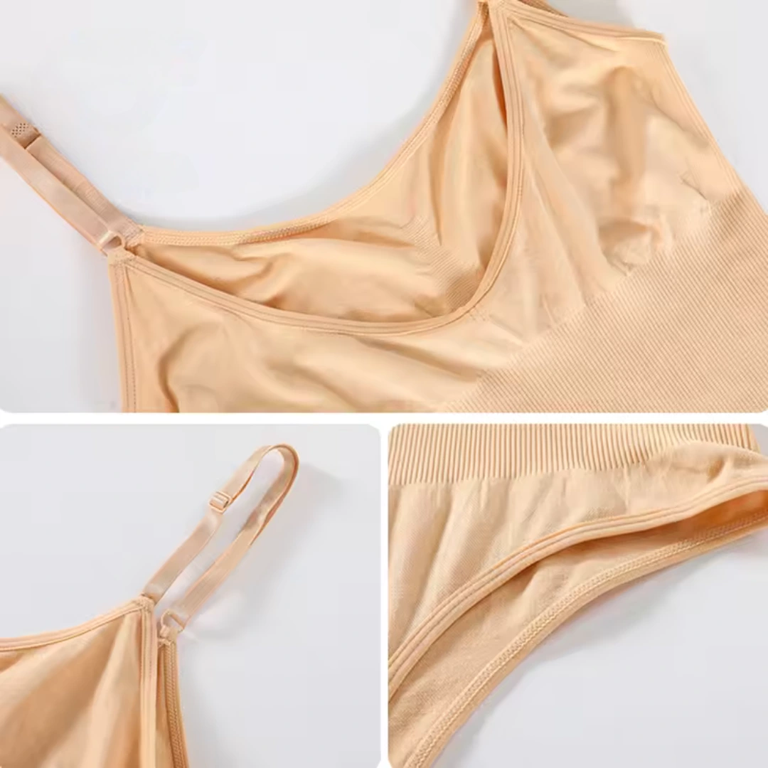 Body gainant string sans marque sous vêtements – Affine la silhouette, effet ventre plat, invisible sous les vêtements – Image 5