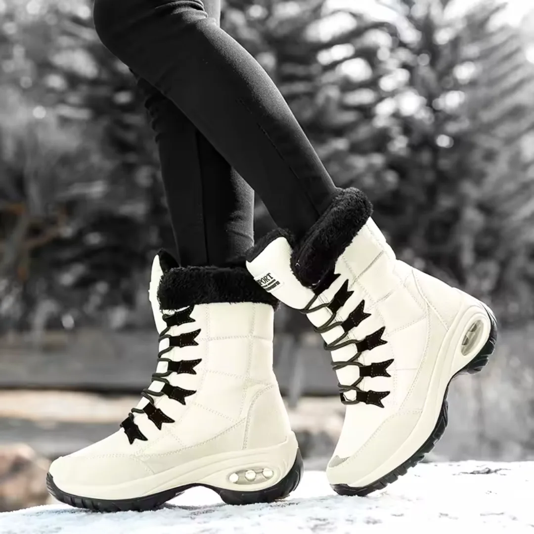 Bottes après ski femme – Chaudes, antidérapantes et imperméables pour pieds au sec tout l’hiver – Image 5