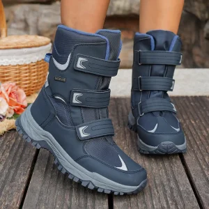 Bottes d’hiver femme fourrées – semelle antidérapante et confort thermique