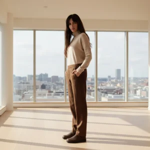 diega pantalon chocolat grandes tailles disponibles