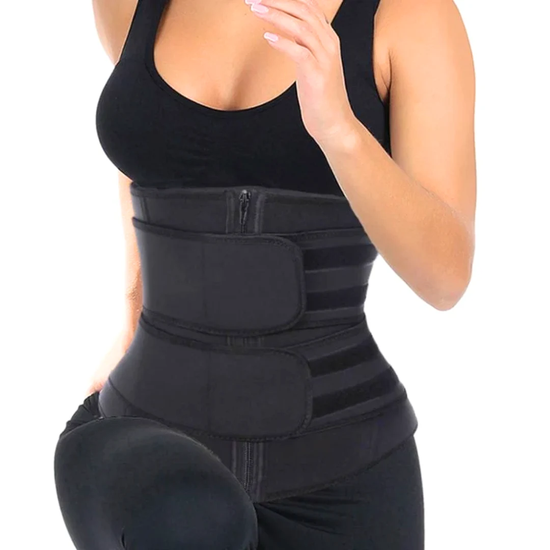 Ceinture amincissante de Sudation femme – Brûle-graisses, effet ventre plat rapide – Image 5