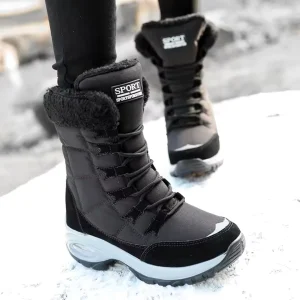 Bottes après ski femme – Chaudes, antidérapantes et imperméables pour pieds au sec tout l’hiver