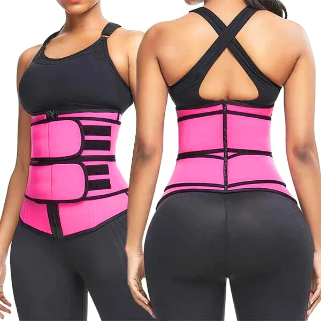 Ceinture amincissante de Sudation femme – Brûle-graisses, effet ventre plat rapide – Image 8