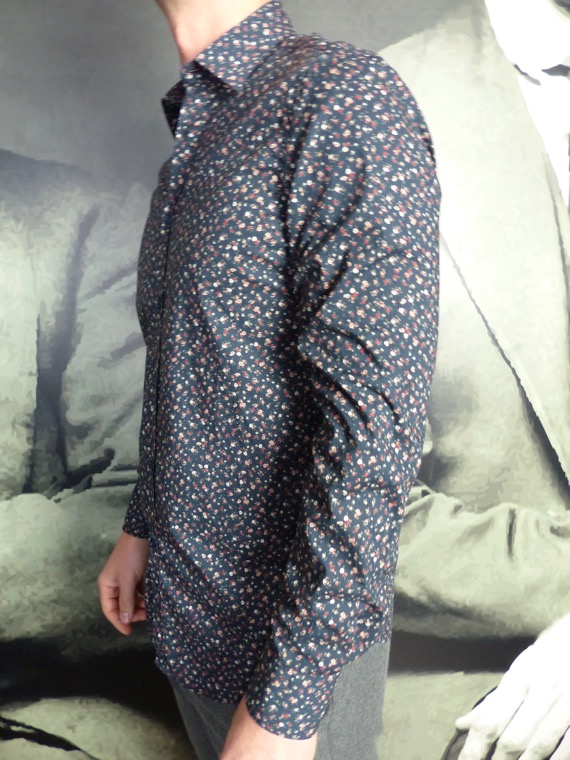 AGLINI – Chemise Liberty Marine – Image 3