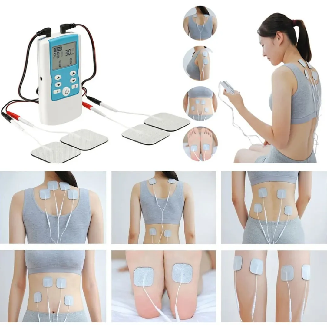 Appareil de massage complet par impulsions physiothérapie – Soulage douleurs, contractures et tensions musculaires efficacement – Image 3