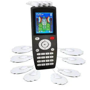 Appareil de massage corporel EMS TENS à 4 canaux – Soulage les douleurs, tonifie les muscles, relaxation intense à domicile