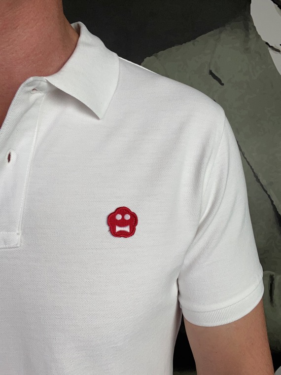 ASPESI – Polo Maille Piquée Blanche – Image 4