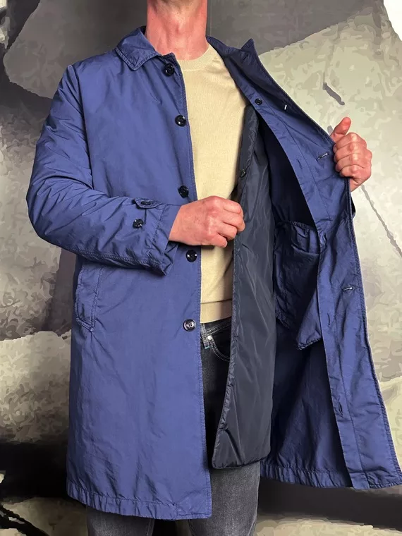 ASPESI – Imper Vodka Bleu Encre – Image 7