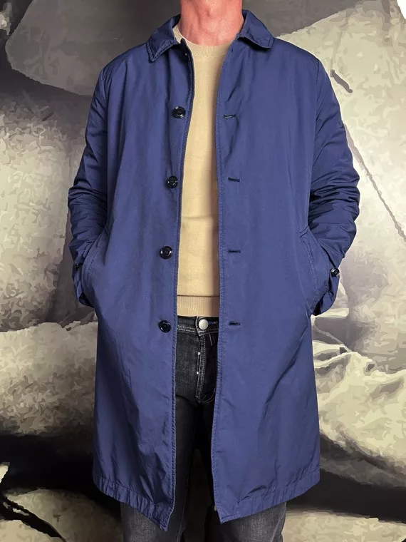 ASPESI – Imper Vodka Bleu Encre – Image 2