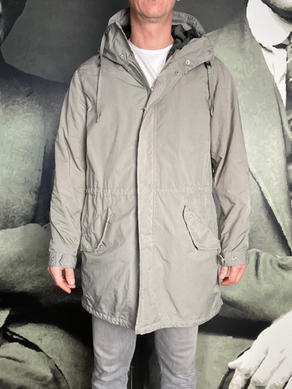 ASPESI – Parka Parketton Grège – Image 3