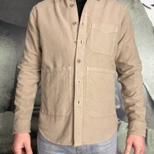 ASPESI – Surchemise Suedine Beige