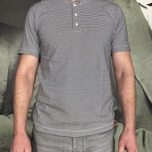 ASPESI – T-shirt Jersey Marine Blanc