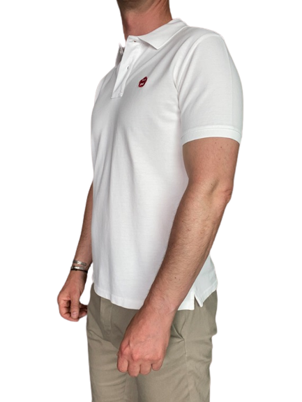ASPESI – Polo Maille Piquée Blanche – Image 5