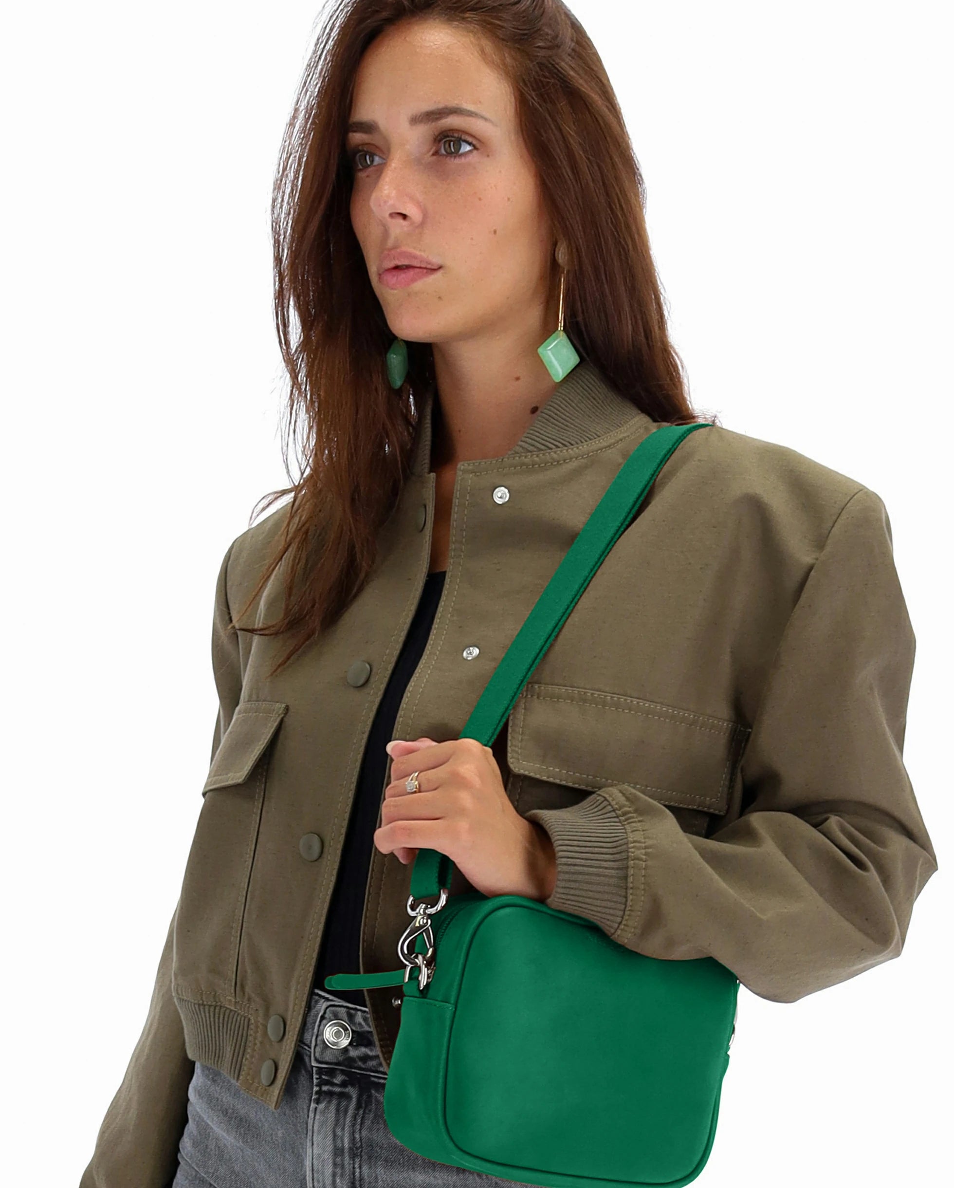 AURA SAC PORTÉ CROISÉ COULEUR : PERROQUET Ateliers Foures