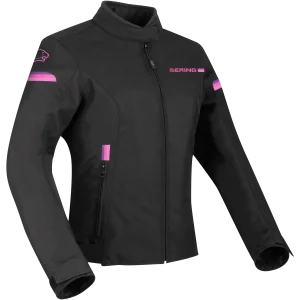 LADY RIVA Noir/Fuchsia