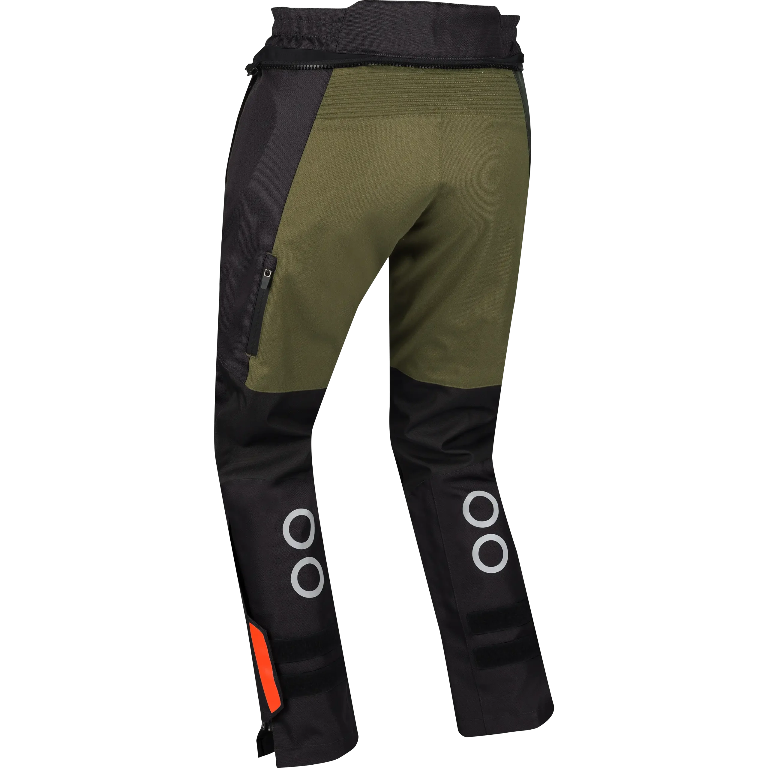 LADY ZEPHYR Noir/Kaki/Orange – Image 3