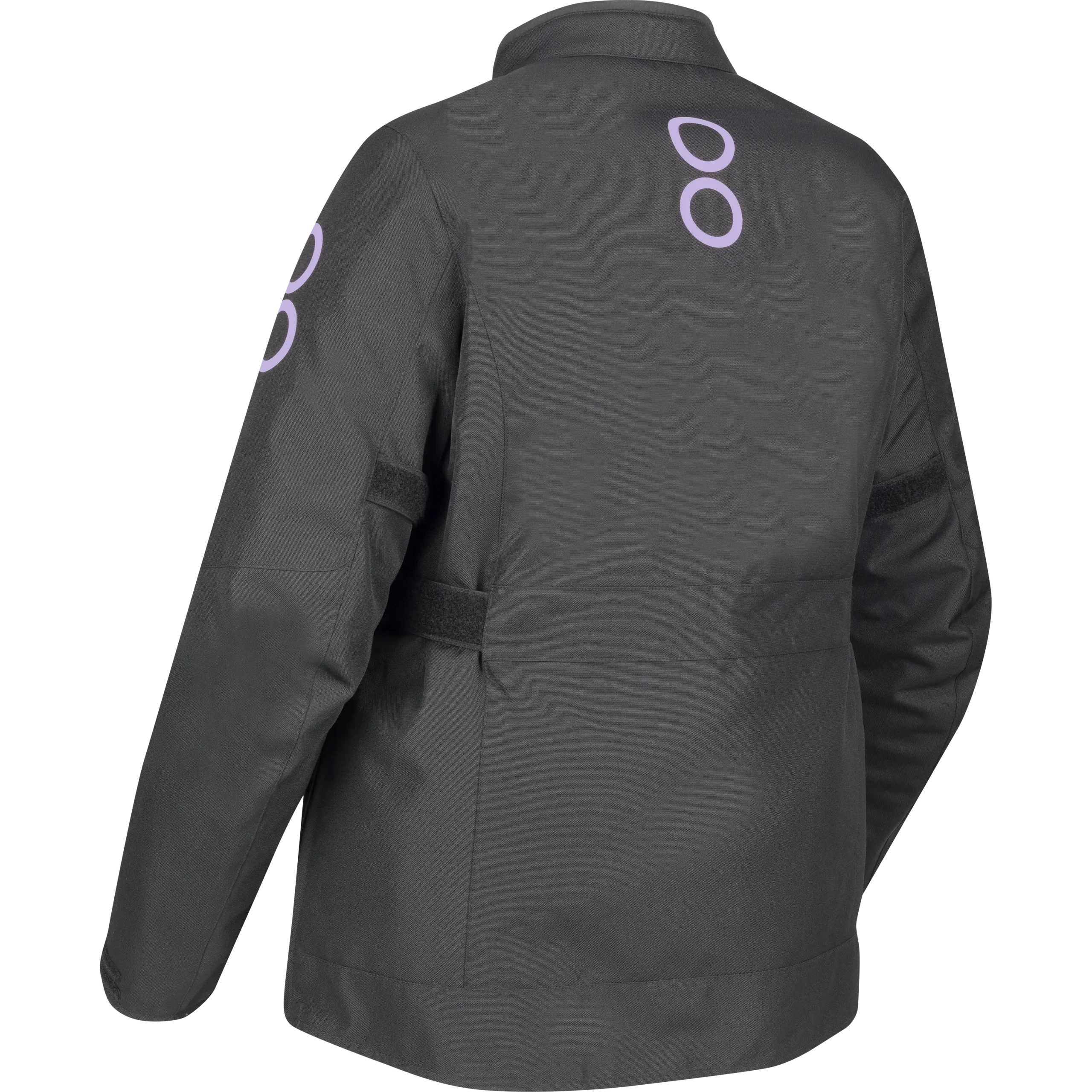 LADY PAMELA QUEEN SIZE Noir/Lilas – Image 3