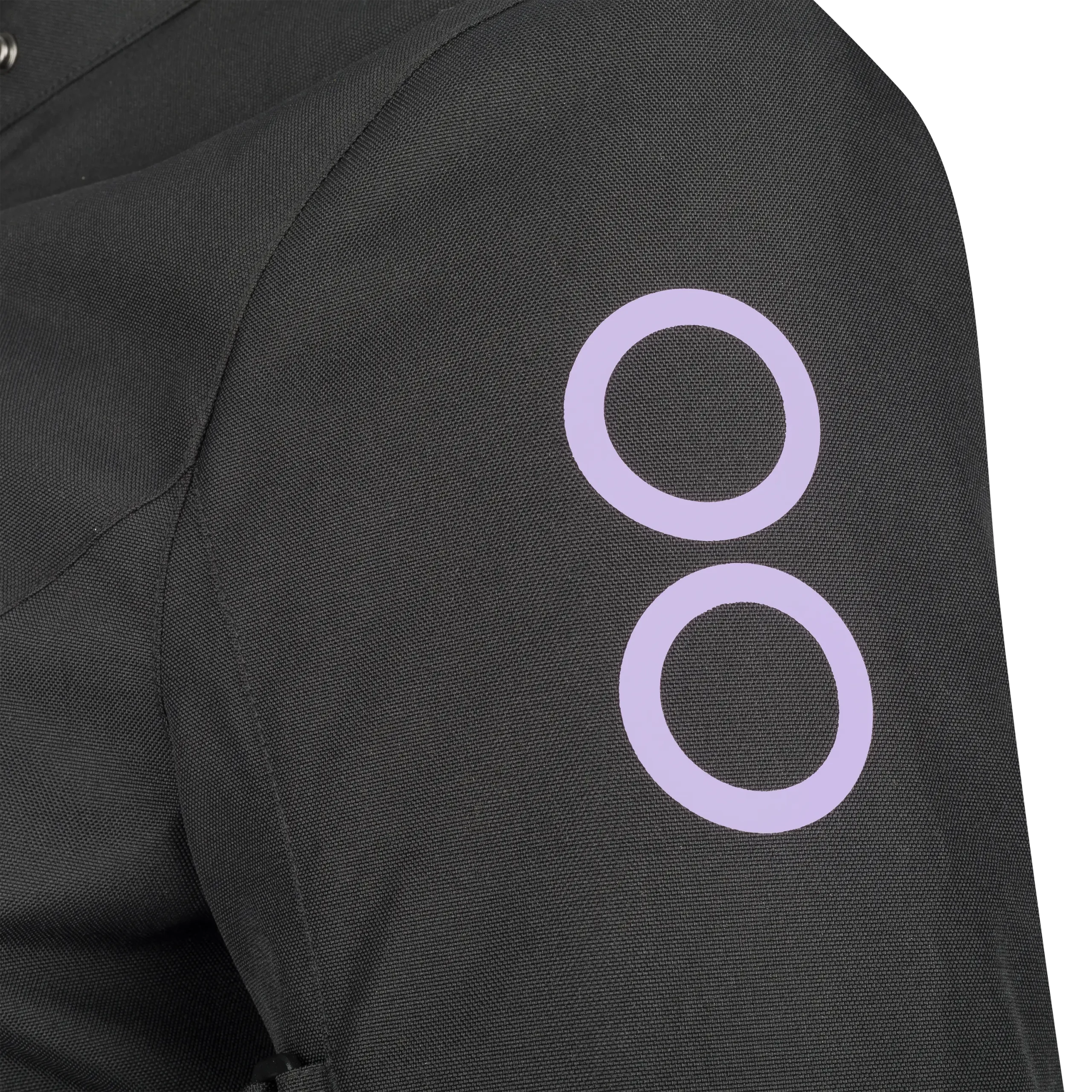 LADY PAMELA QUEEN SIZE Noir/Lilas – Image 8