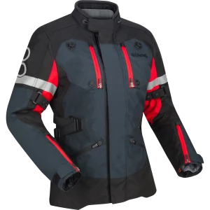 LADY HALIFAX - EN 17353 Noir/Anthracite/Rouge