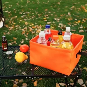 Bac pliable étanche pour plage – Rangement compact et sans sable pour jouets, serviettes et affaires mouillées